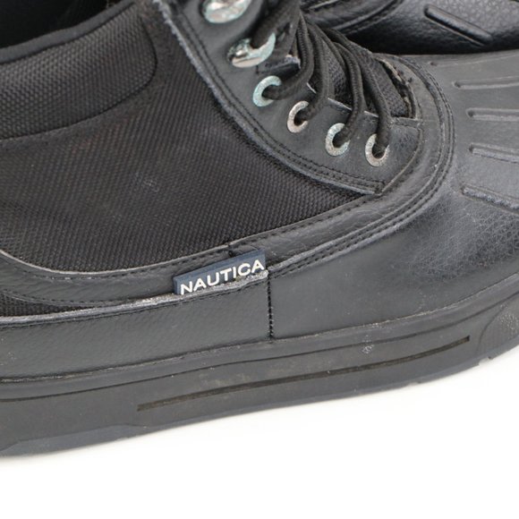 Vintage Nautica Leather Rubber Snow Duck Boots 7 main image 8